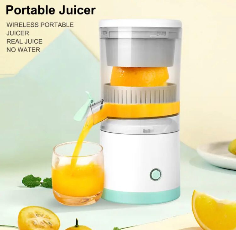Portable USB Mini Electric Juicer Mixer Extractors *RECHARGEABLE* Blender Fruit Fresh Juice Lemon Maker Cup Household Machine alionlinestore.pk