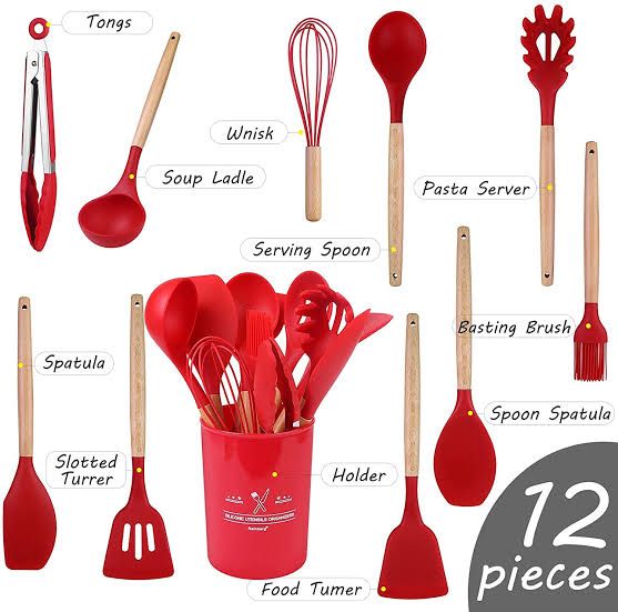 silicon spoon set -Alionlinestore.pk