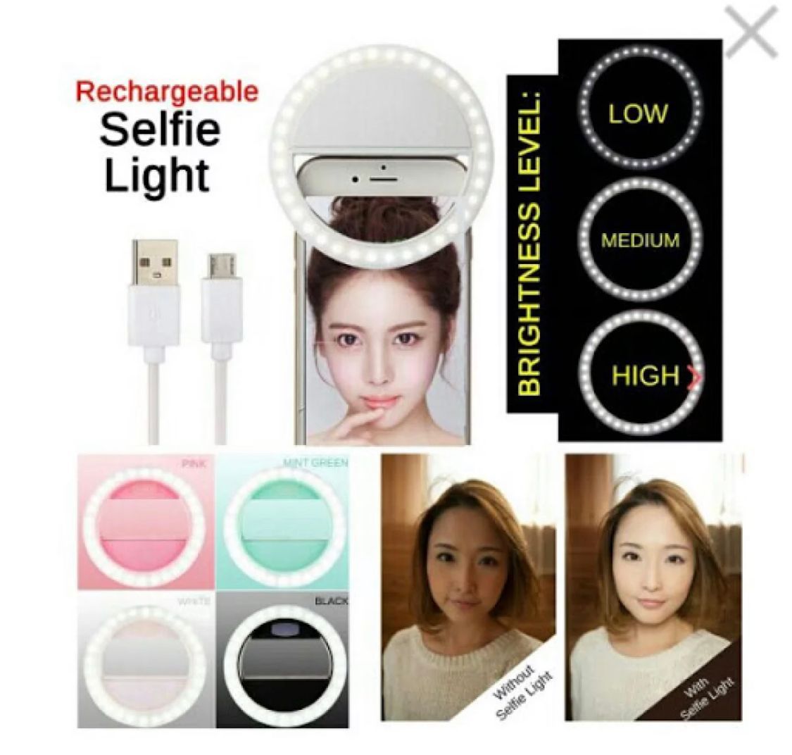 Rechargeable Selfie Ring Light alionlinestore.pk