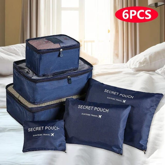 6 Pcs Set Thicken Travel Storage Bags