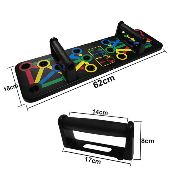 foldable pushup board