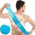 Silicone Bath Belt Body Cleansing Soft Brush Scrubber High Quality ALI ONLINE STORE