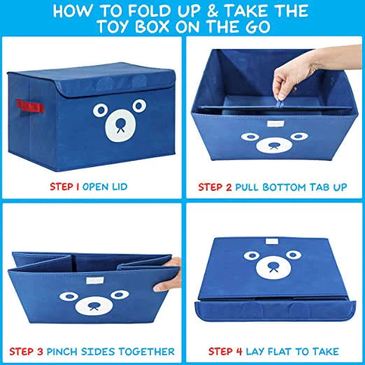 Foldable Panda Storage Box alionlinestore.pk