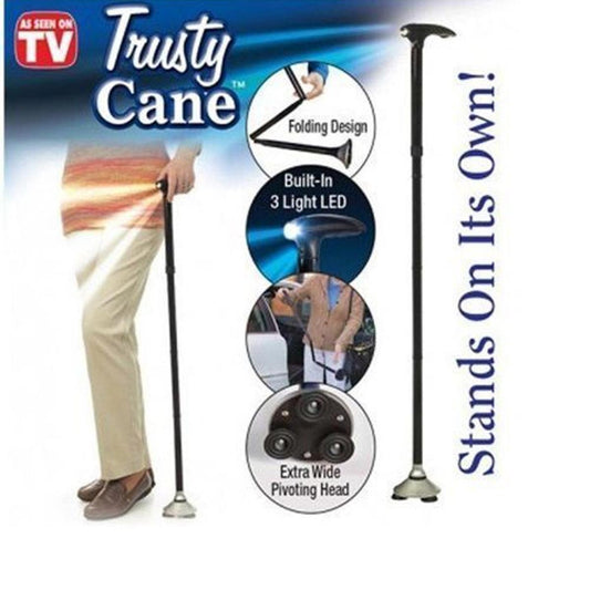 Trusty Cane Foldable Walking Stick ALI ONLINE STORE