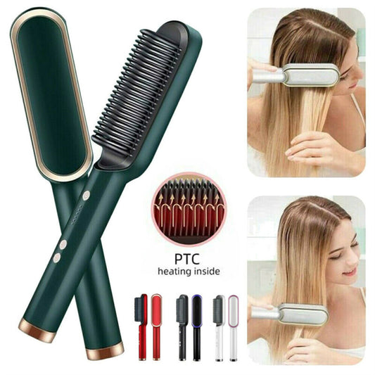 Hair Straightener Brush - Alionlinestore.pk