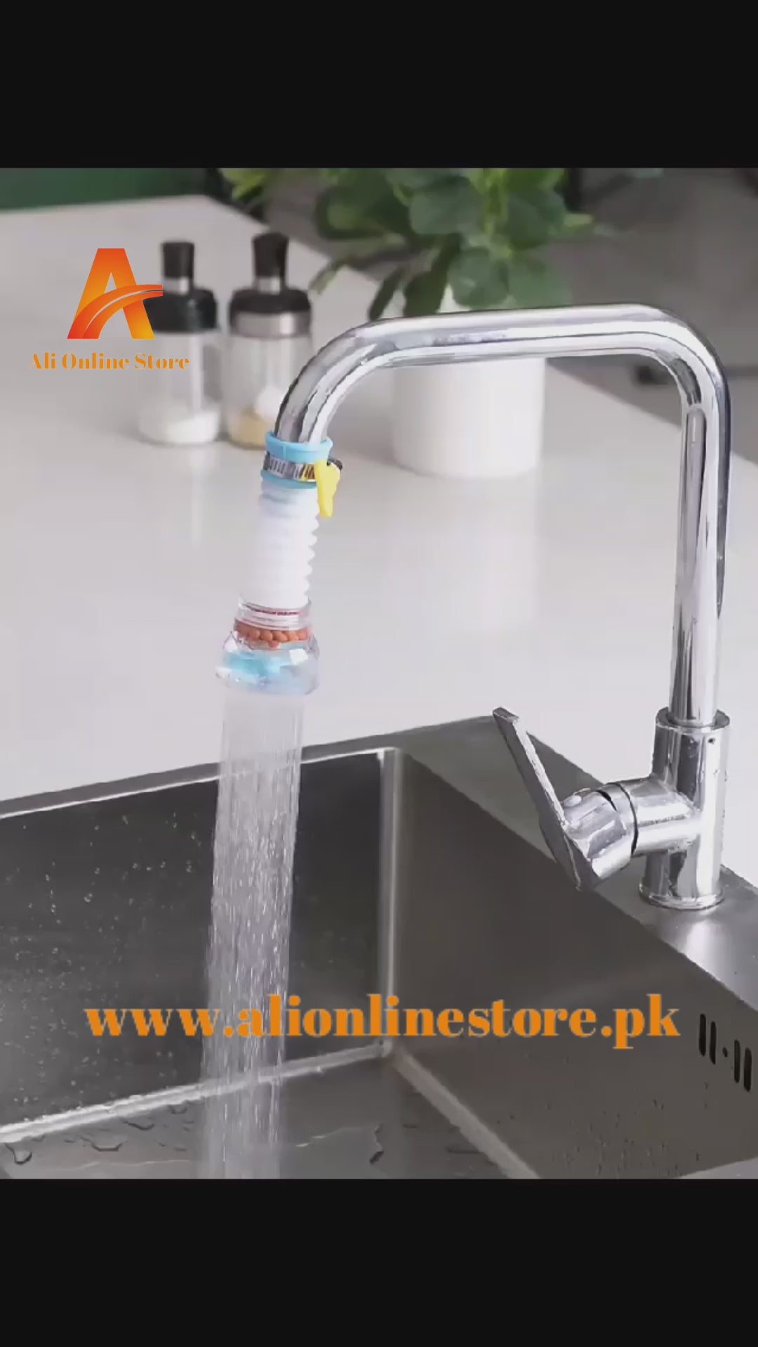360 Degree Water Tap Rotating Shower ALI ONLINE STORE